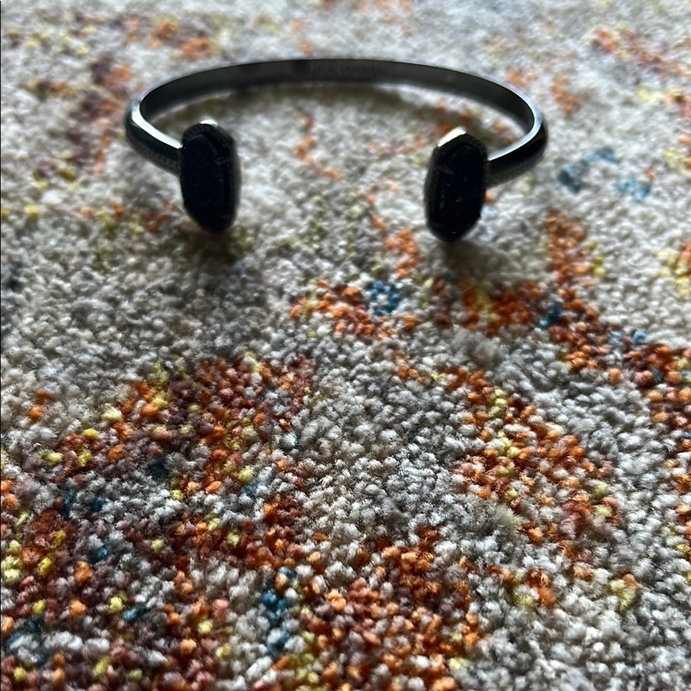 Kendra Scott black druzy cuff